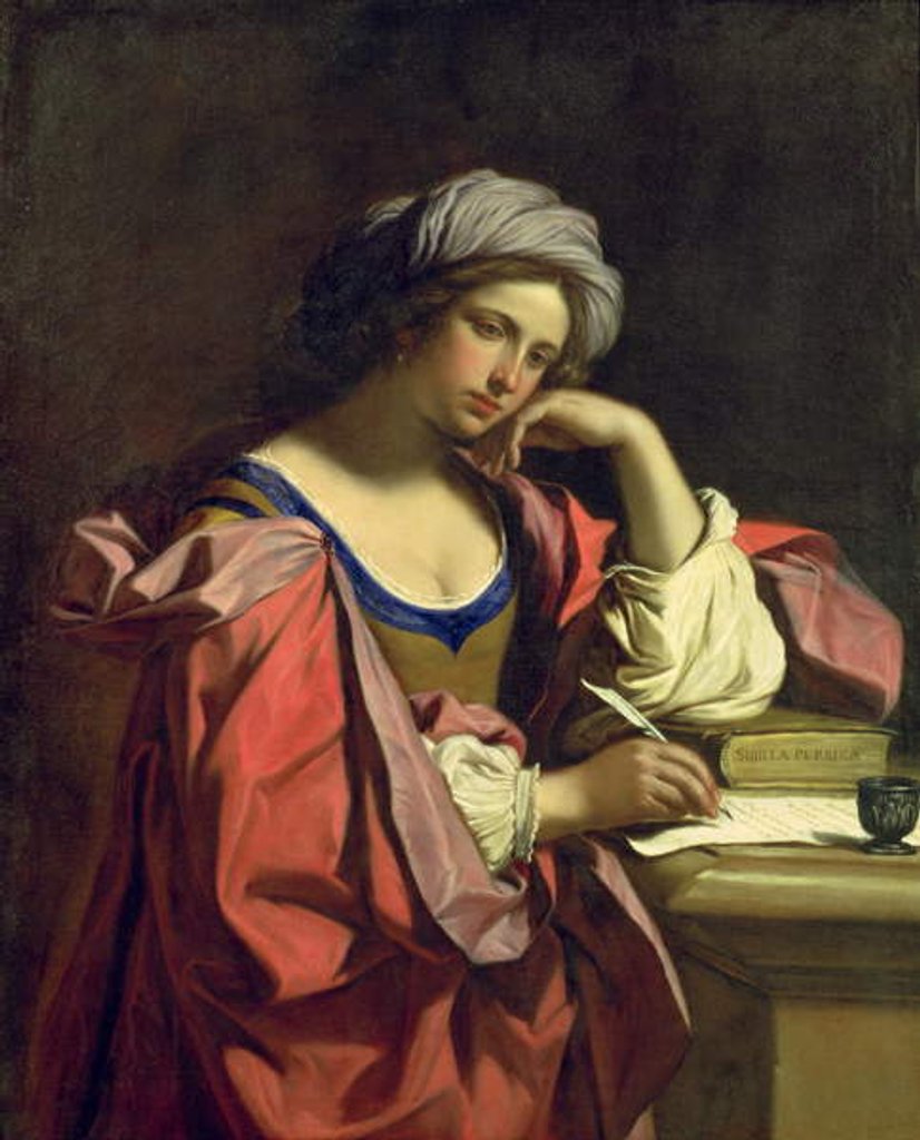 Detail of The Persian Sibyl by Guercino (1591-1666)