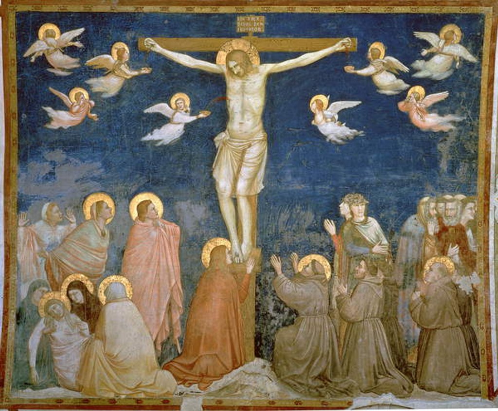 Detail of The Crucifixion by Giotto