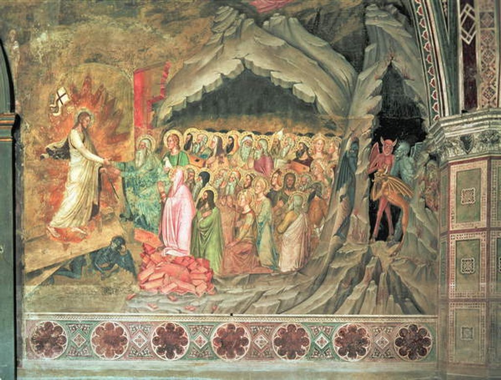 Detail of The Descent into Limbo by Andrea di Bonaiuto