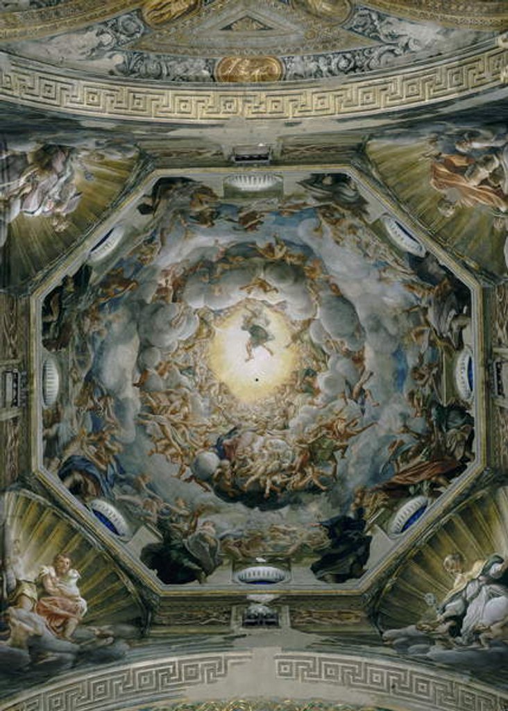 Detail of Assumption of the Virgin by Correggio