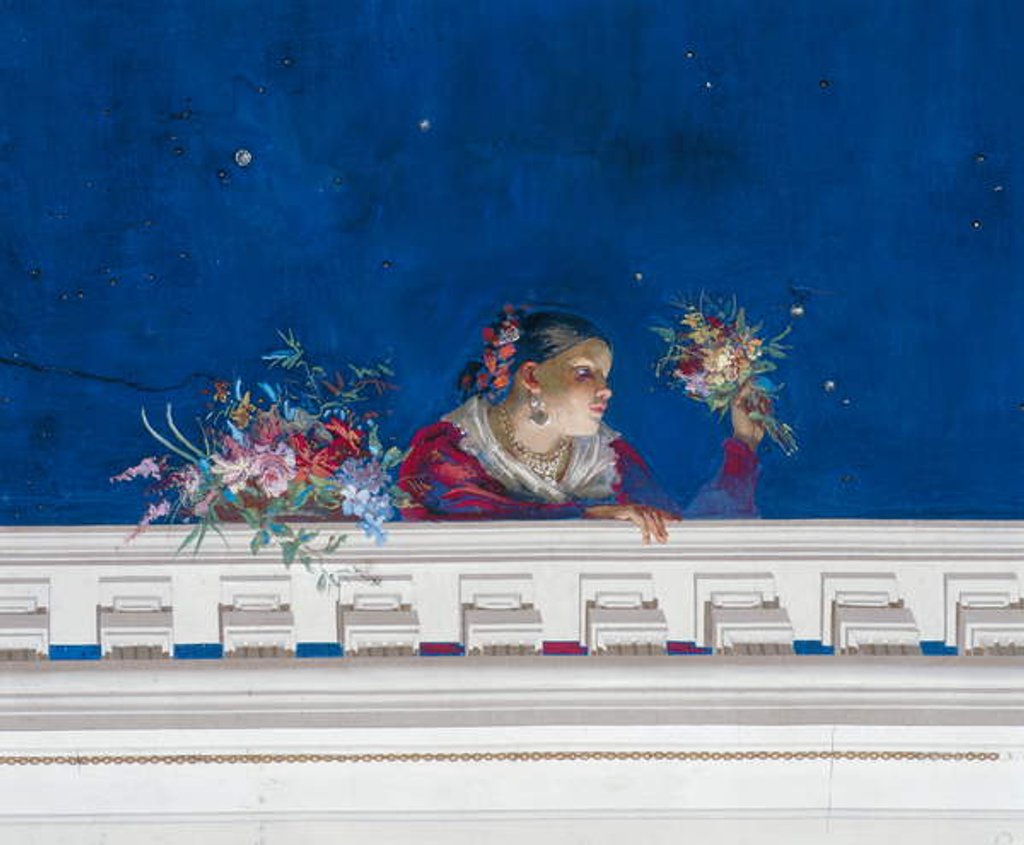 Detail of Popolani by Ignazio Perricci