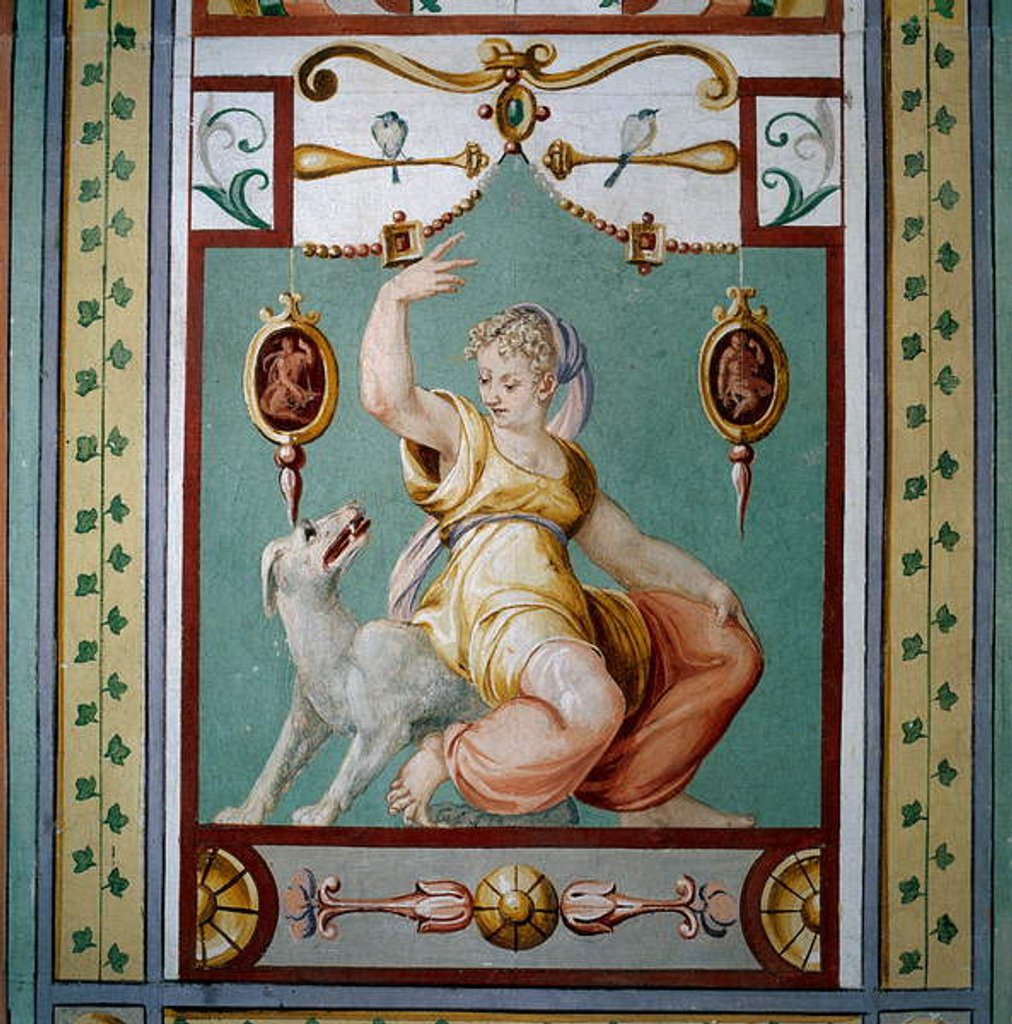 Detail of Allegory of Fidelity by Giallo Fiorentino