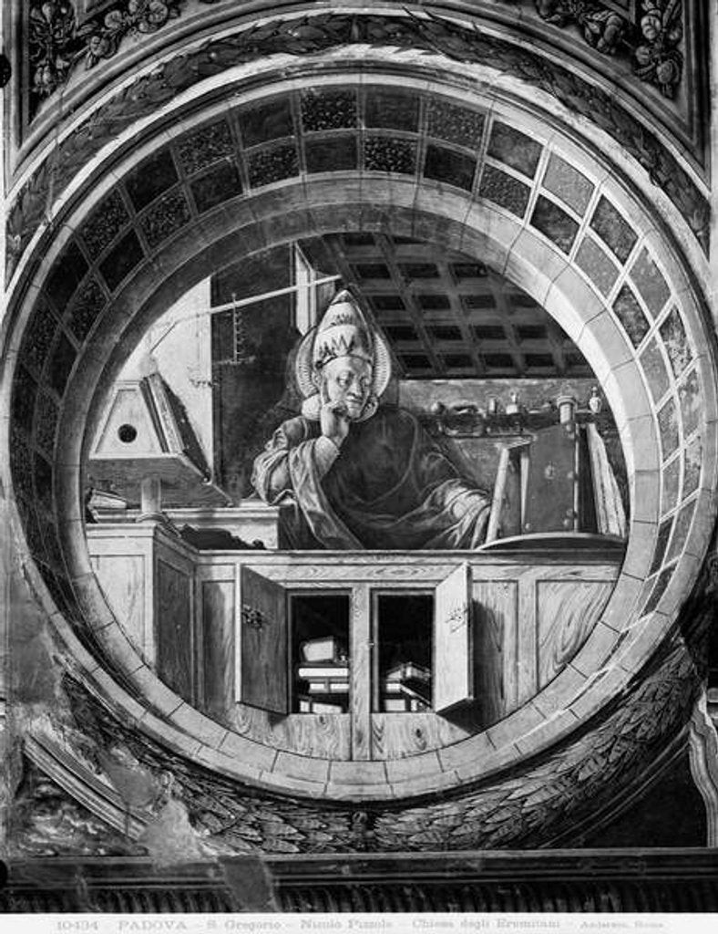 Detail of St. Gregory, c.1450-52 by Niccolò Pizzolo