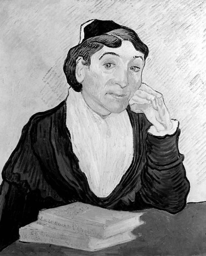 Detail of Woman from Arles, 1890 by Vincent van Gogh