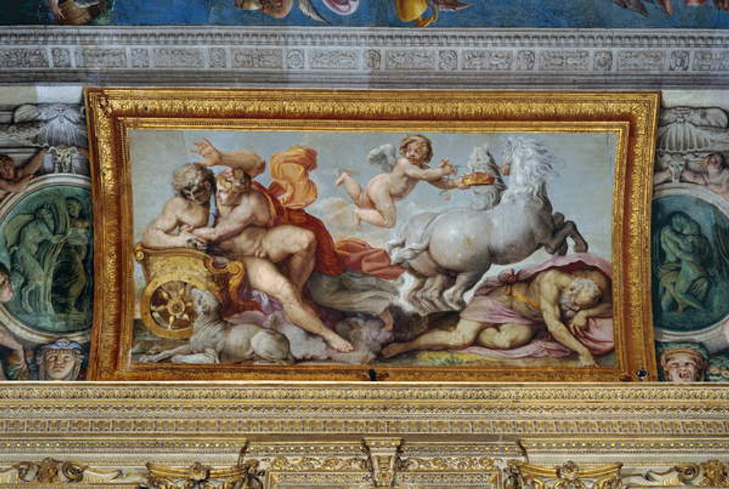 Detail of Aurora abducts Cephalus by Annibale Carracci