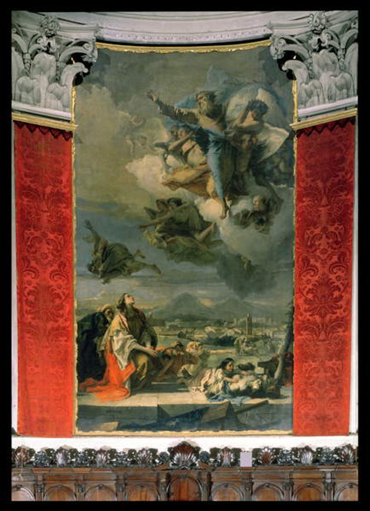 Detail of St. Thecla delivering the City from Plague by Giovanni Battista Tiepolo