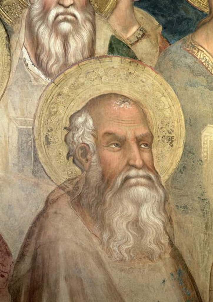 Detail of Maesta: St. John the Evangelist, 1315 by Simone Martini