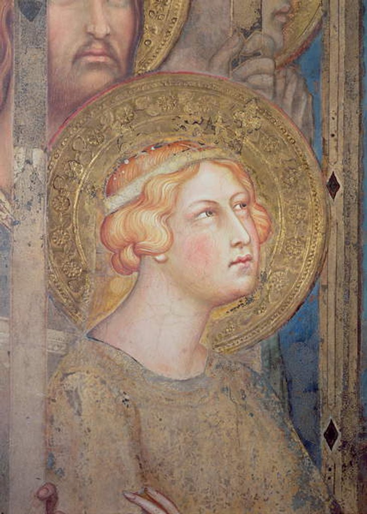 Detail of Maesta: St. Ursula, 1315 by Simone Martini
