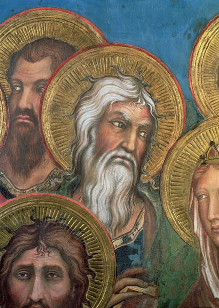 Detail of Maesta: St. Andrew, 1315 by Simone Martini