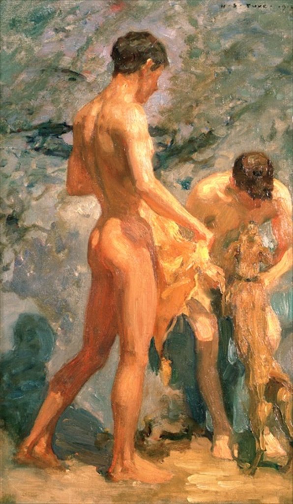 Detail of Boys Bathing, 1912 by Henry Scott Tuke