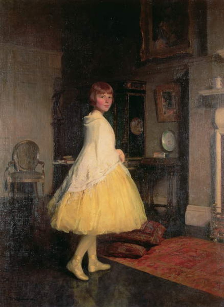 Detail of Lesley in the Studio, 1923 by Thomas Martine Ronaldson