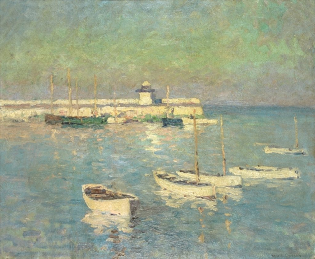 Detail of St. Ives Pier by William E Osborn