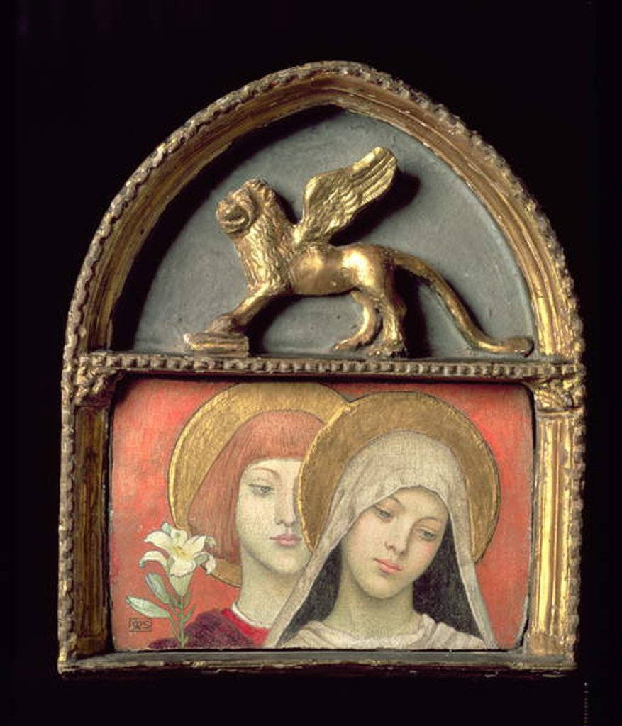 Detail of Hail Mary! c.1891 by Marianne Stokes