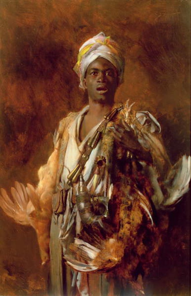 Detail of The Arab Hunter by George L. Seymour