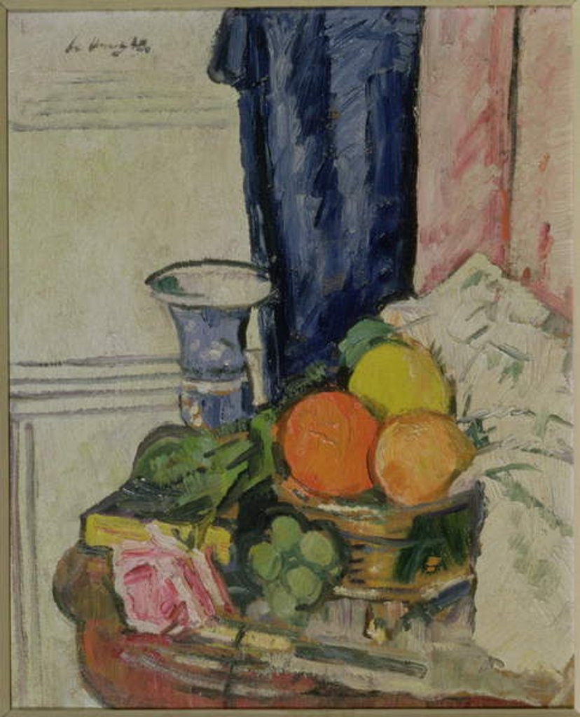 Detail of Still Life by George Leslie Hunter