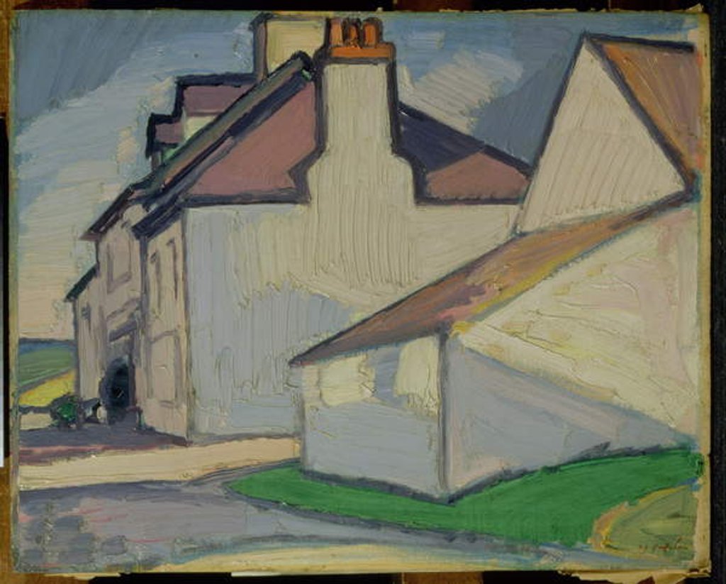 Detail of Crawford, 1914 by Samuel John Peploe