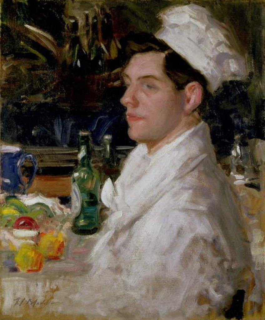 Detail of The Chef by Francis Campbell Boileau Cadell