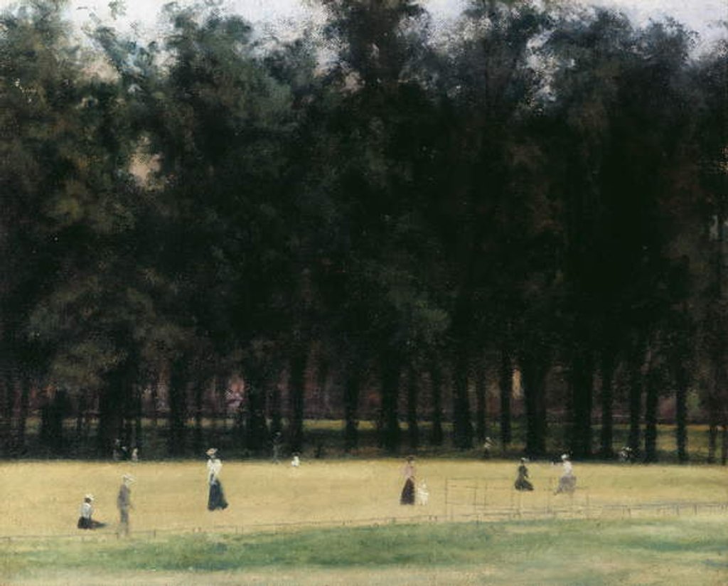 Detail of Kensington Gardens by Paul Fordyce Maitland