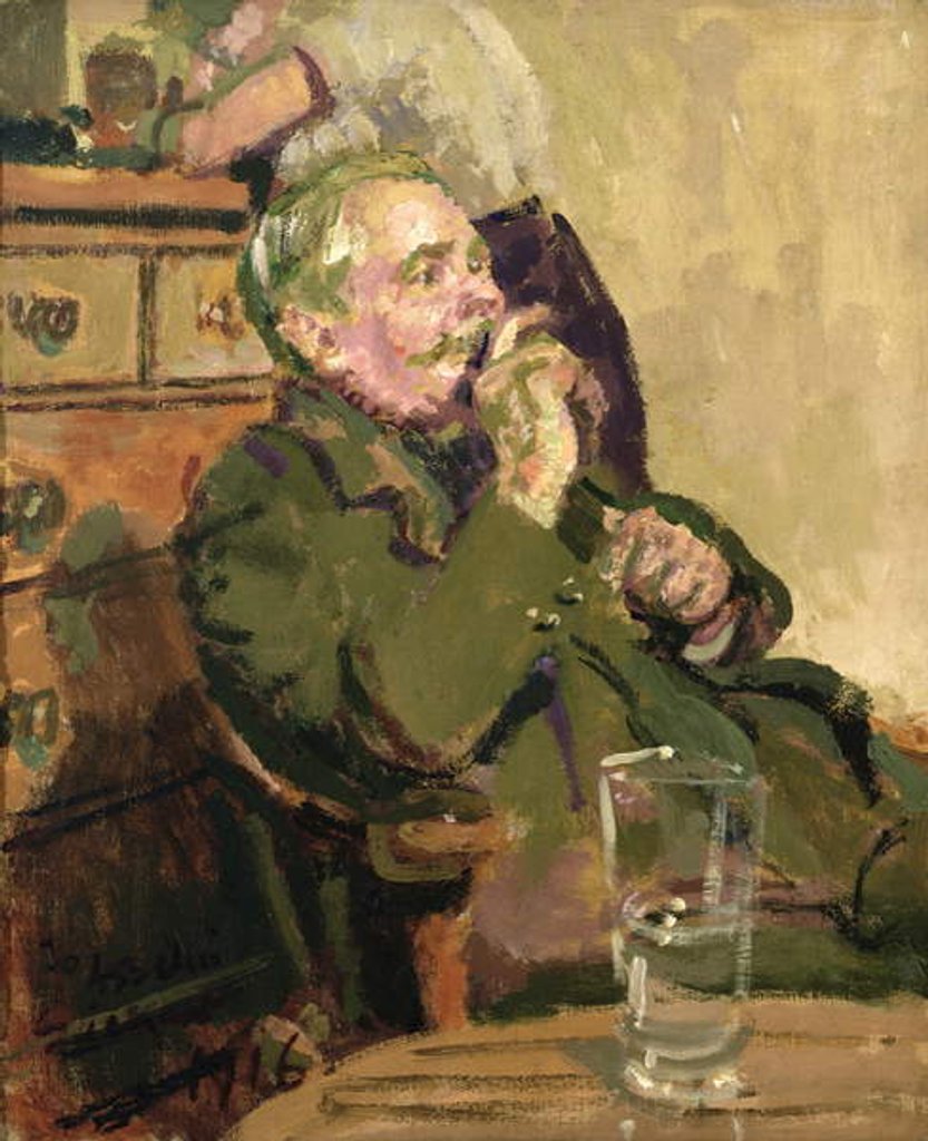 Detail of Ennui by Walter Richard Sickert
