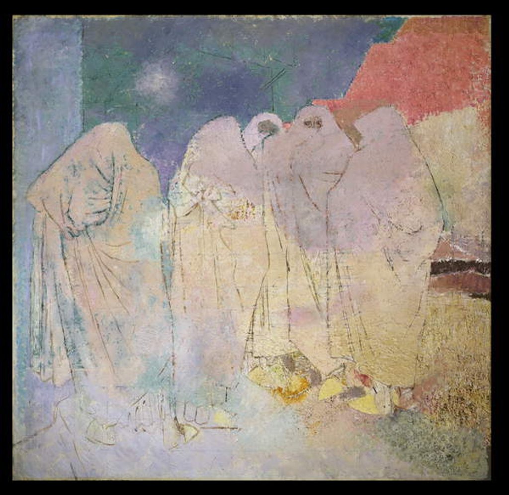 Detail of Group of Women, Marrakesh, 1936 by Glyn Warren Philpot