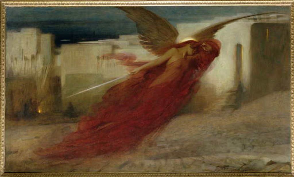 Detail of And Then There was a Great Cry in Egypt, 1897 by Arthur Hacker