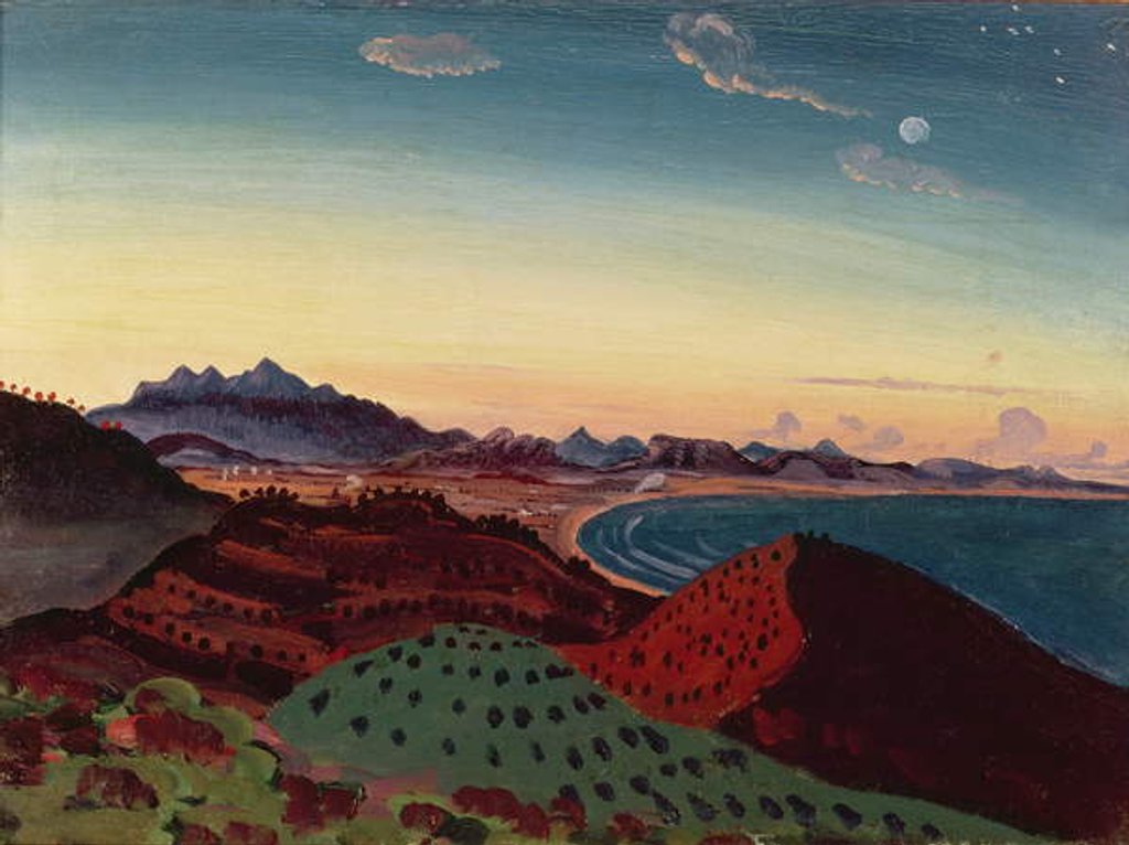 Detail of From Collieure by James Dickson Innes