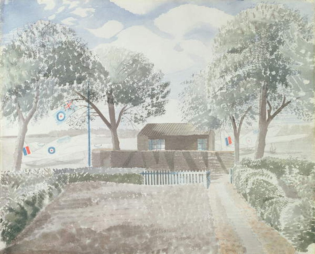 Detail of Aerodrome, c.1942 by Eric Ravilious