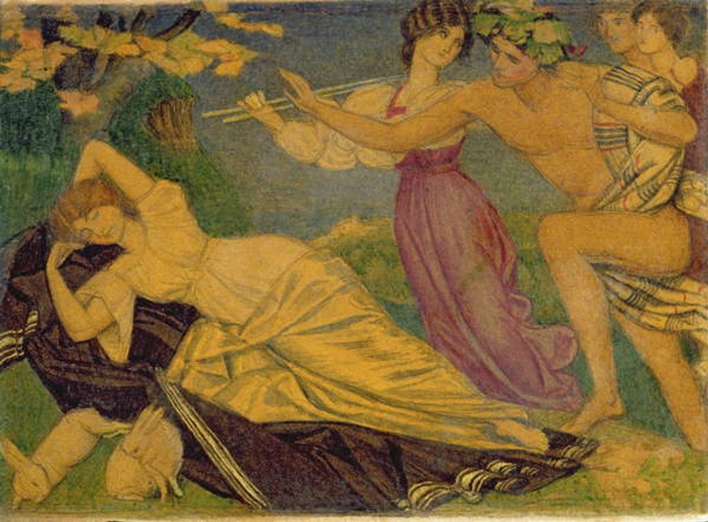 Detail of Study for Bacchus and Ariadne, c.1912 by Joseph Edward Southall