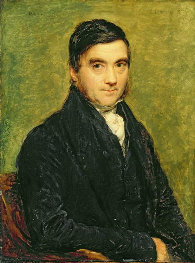 Detail of Portrait of Mr Bolding, 1832 by John Linnell