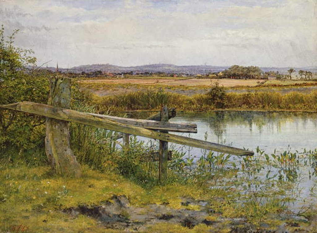 Detail of The Roadside, 1862 by John Edward Newton