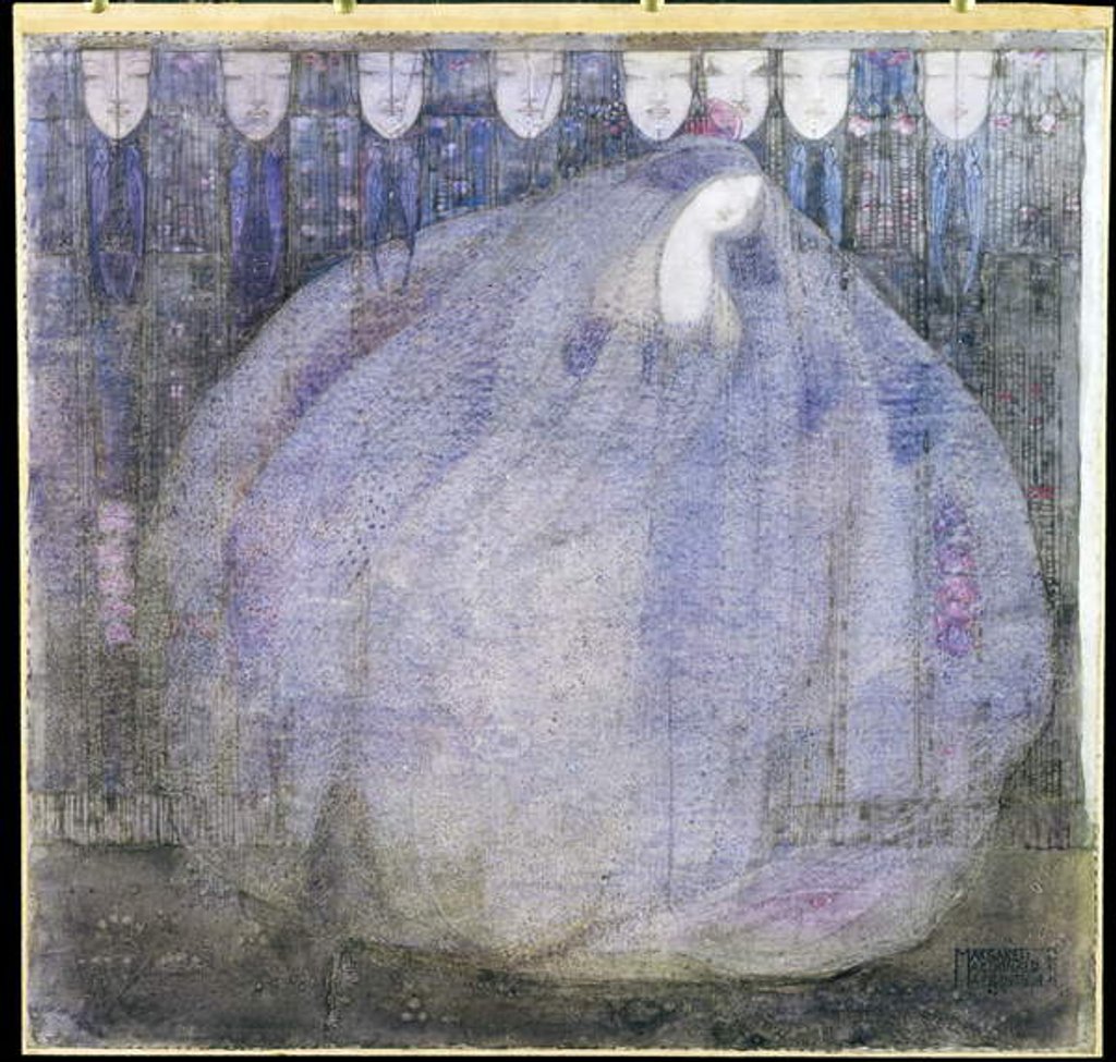 Detail of Le jardin mystérieux, 1911 by Margaret MacDonald Mackintosh