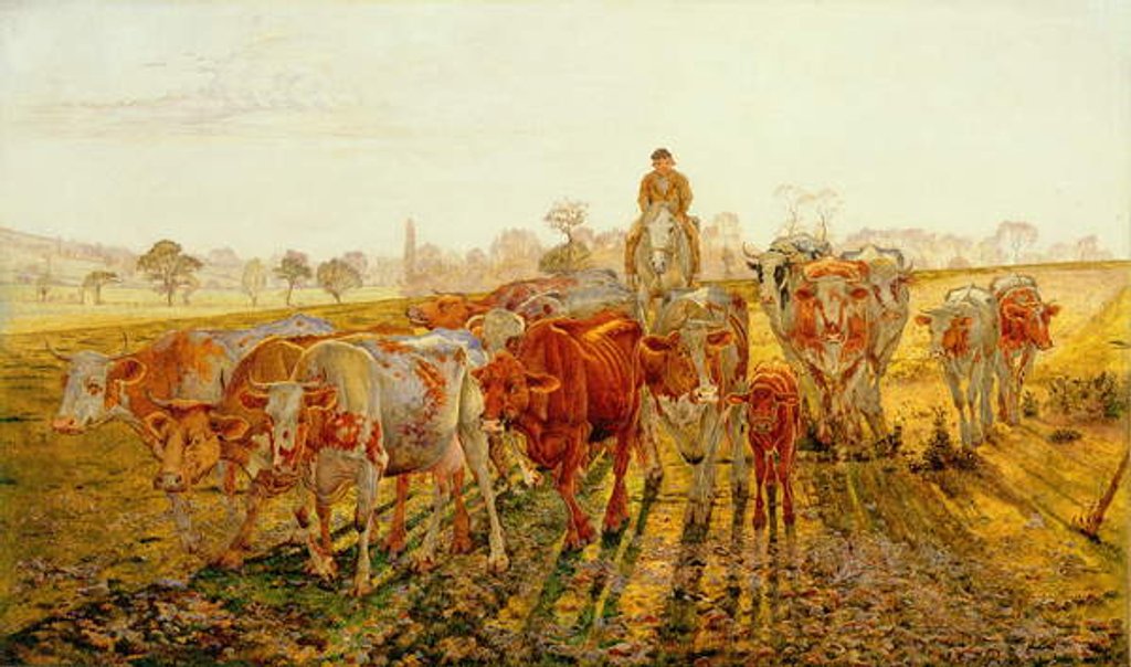 Detail of Winter Evening, 1859 by Daniel Alexander Williamson