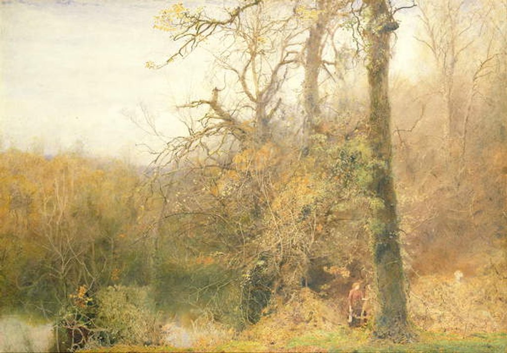 Detail of Sir Bevis and the Woodwoman, 1887-88 by John William North