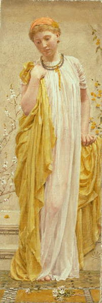 Detail of Anemones, c.1880 by Albert Joseph Moore