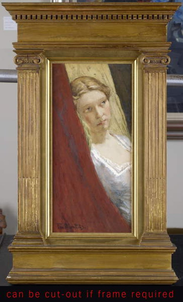 Detail of Contemplation, 1883 by Tom Scott