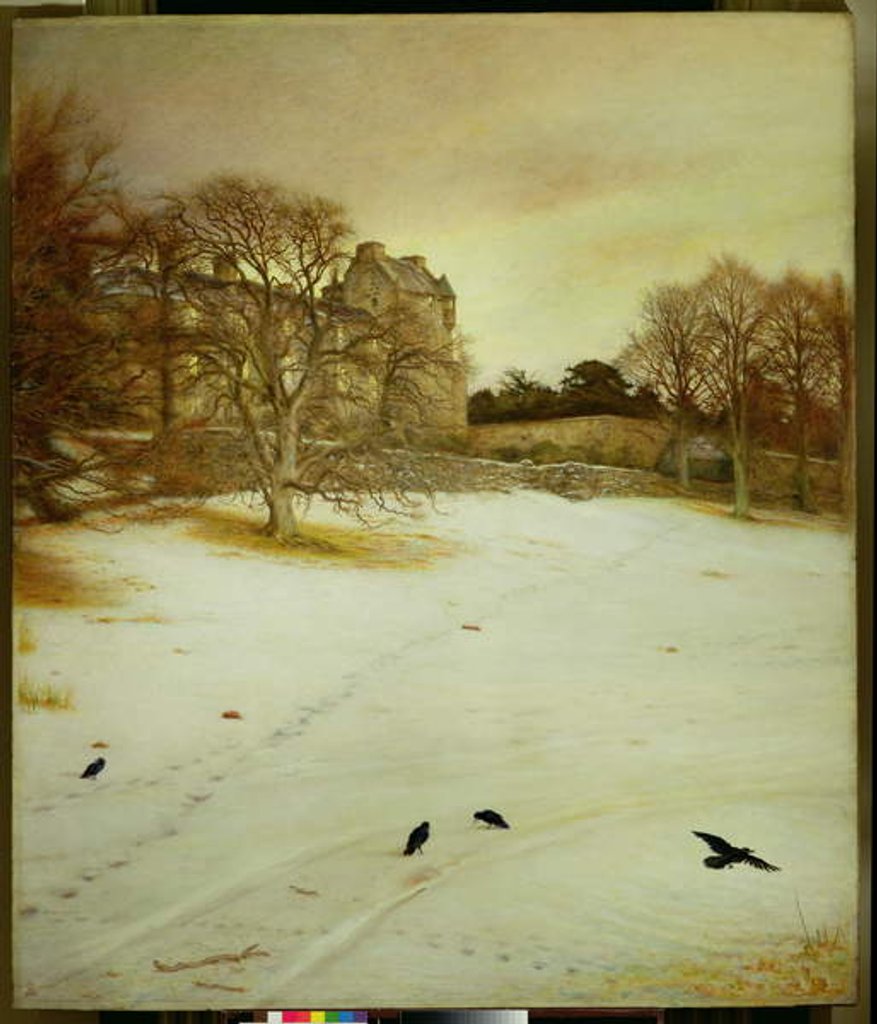 Detail of Christmas Eve, 1887 by John Everett Millais