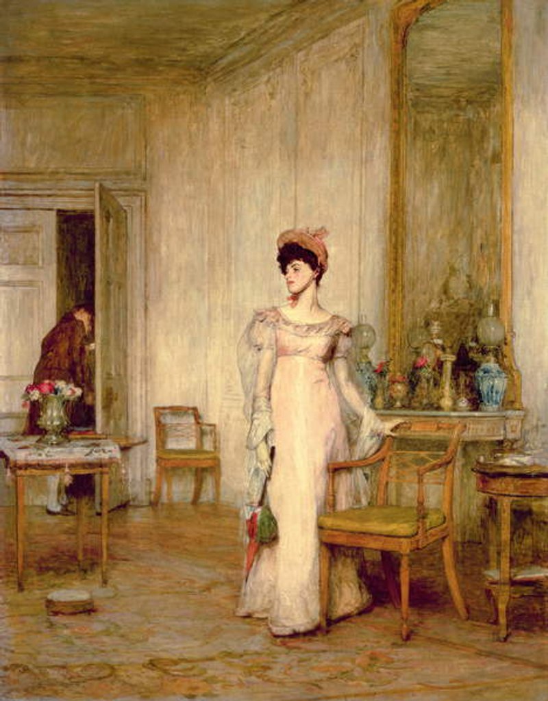 Detail of The Morning Call by William Quiller Orchardson