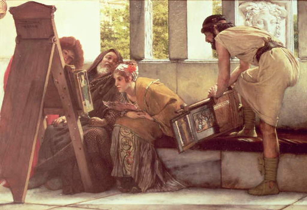 Detail of A Roman Studio by Lawrence Alma-Tadema