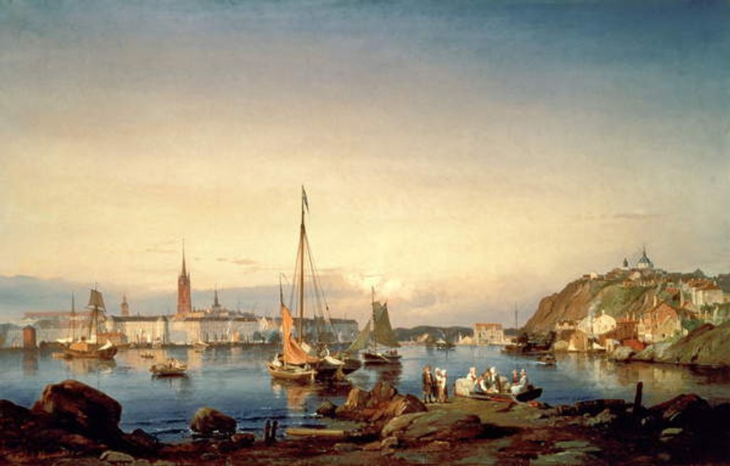 Detail of Stockholm by Carl Frederik Sorensen