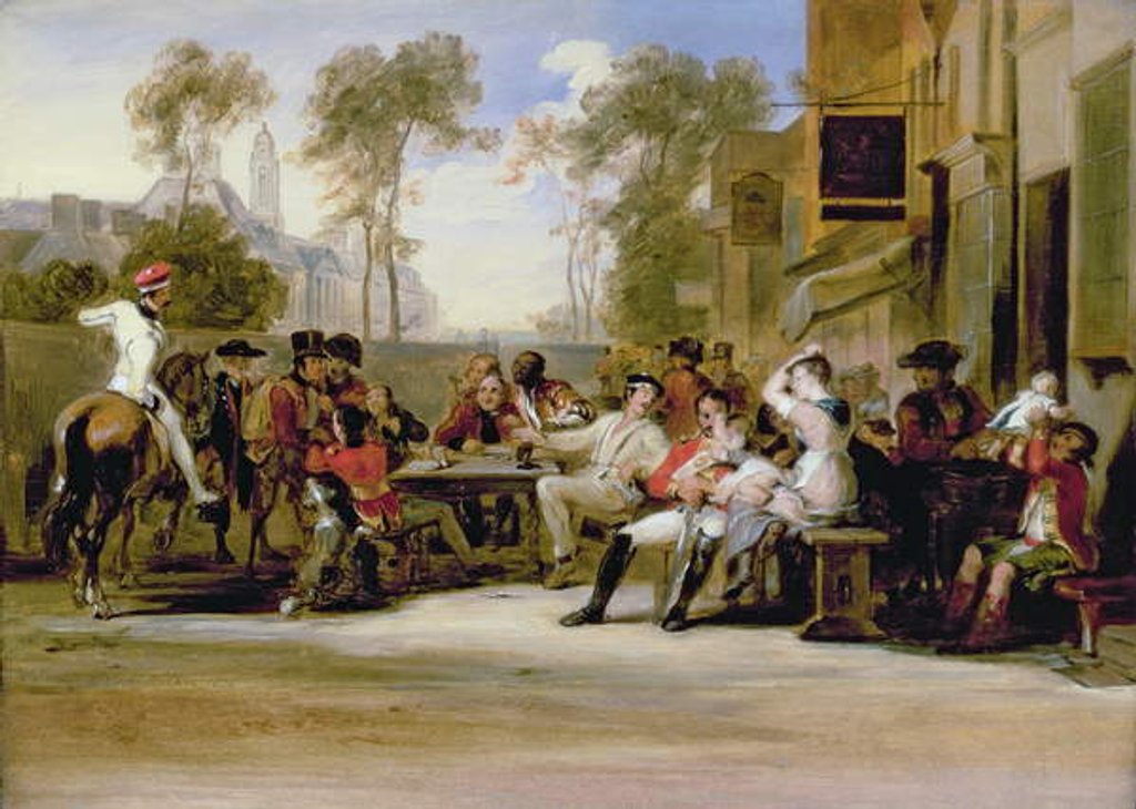 Detail of Chelsea Pensioners, 1836 by William 'Crimea' Simpson