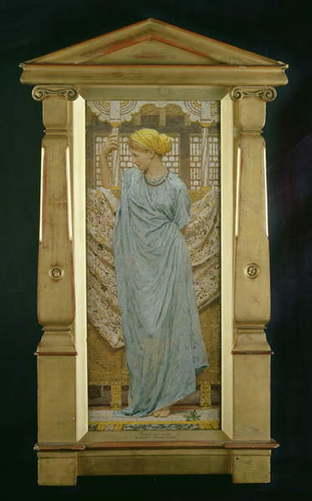 Detail of Forget-Me-Nots by Albert Joseph Moore