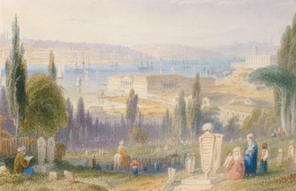 Detail of View of the Arsenal from the Graveyard by William Purser