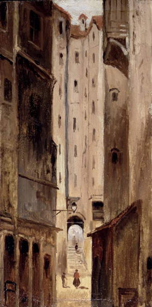 Detail of Advocate's Close, Edinburgh by William 'Crimea' Simpson