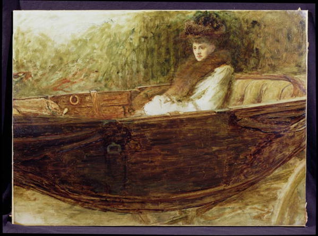 Detail of Solitude by William Quiller Orchardson