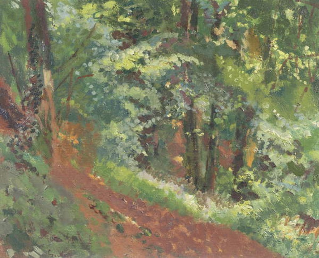 Detail of The Forest of Arques, 1913-14 by Walter Richard Sickert
