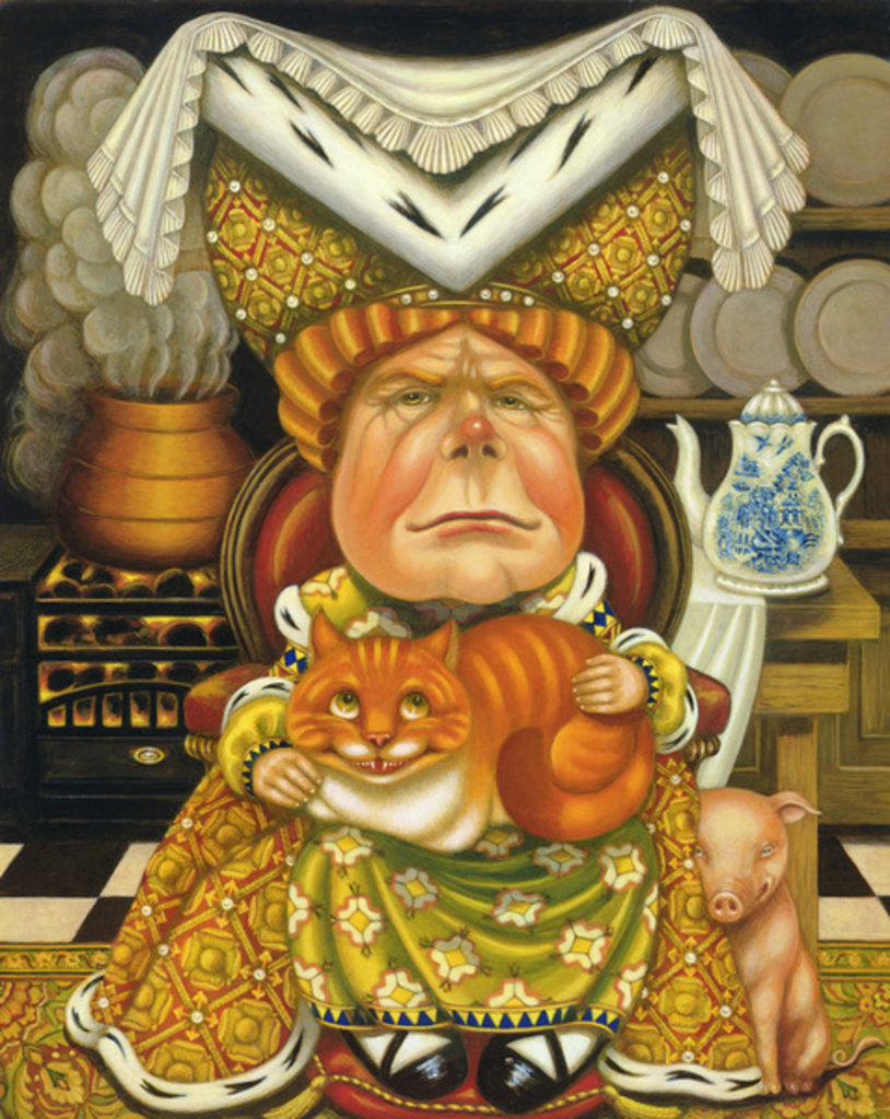 Detail of The Duchess by Frances Broomfield