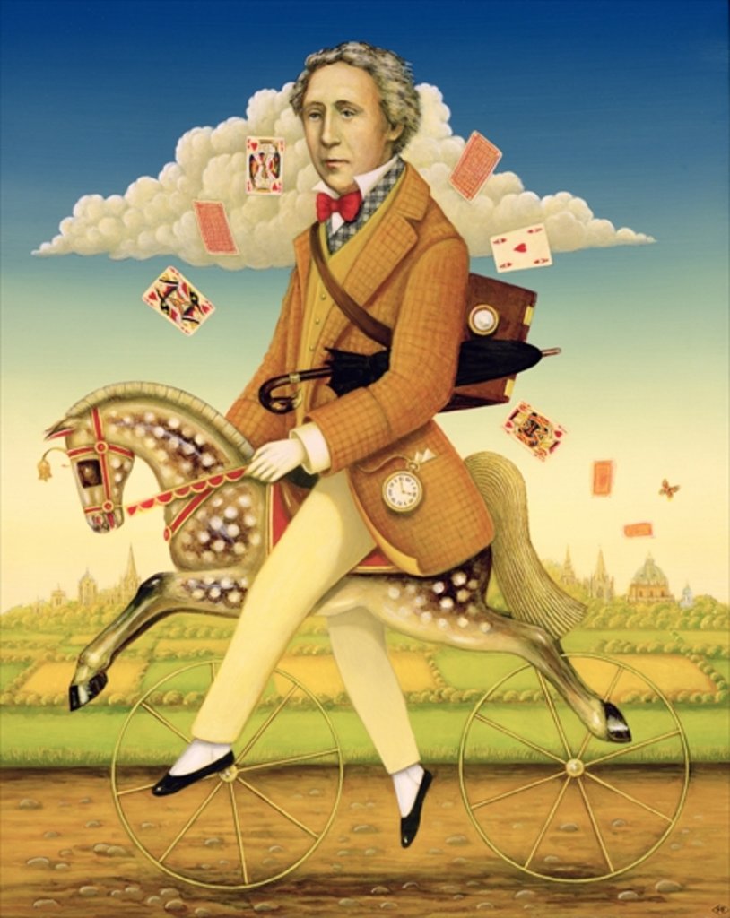 Detail of Lewis Carroll 2001 by Frances Broomfield