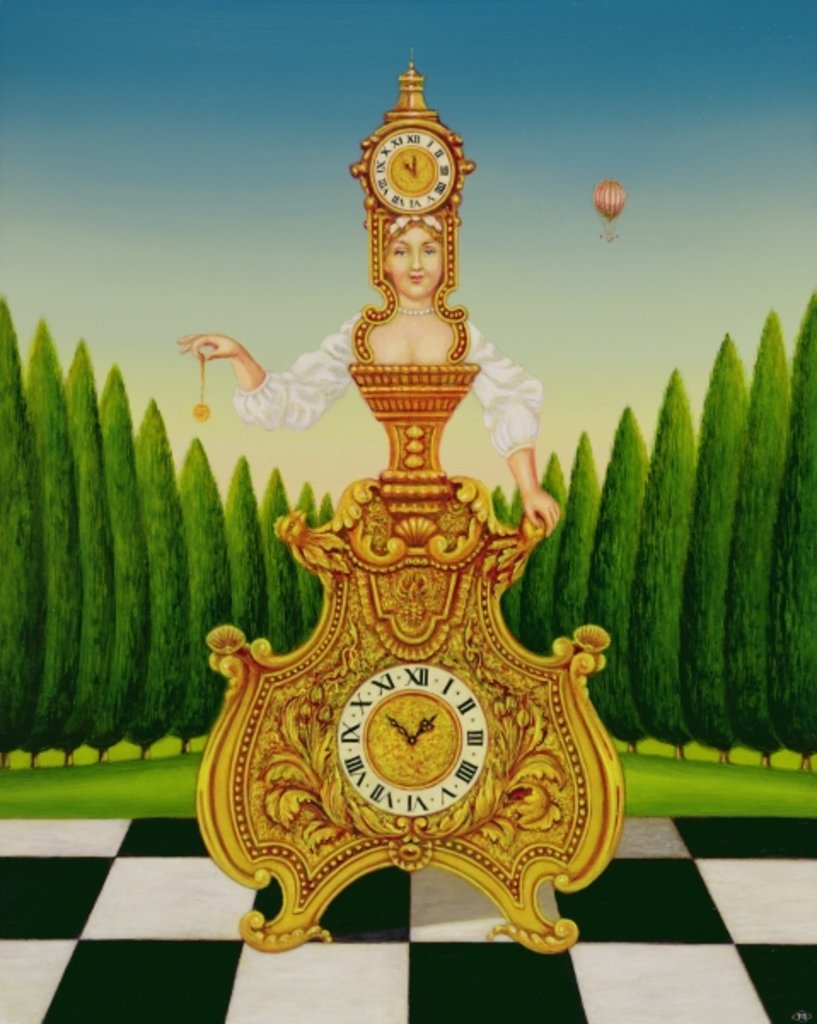 Detail of The Clockmaker's Wife, 1999 by Frances Broomfield