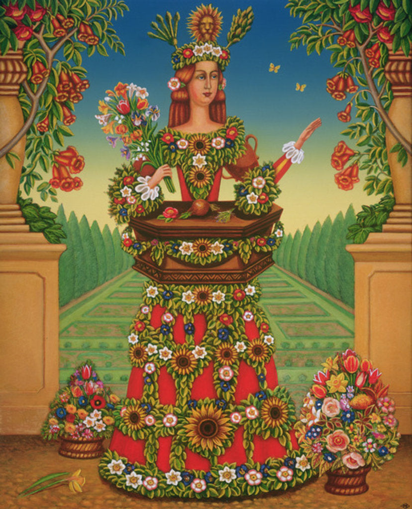 Detail of The Gardener's Wife, 2005 by Frances Broomfield