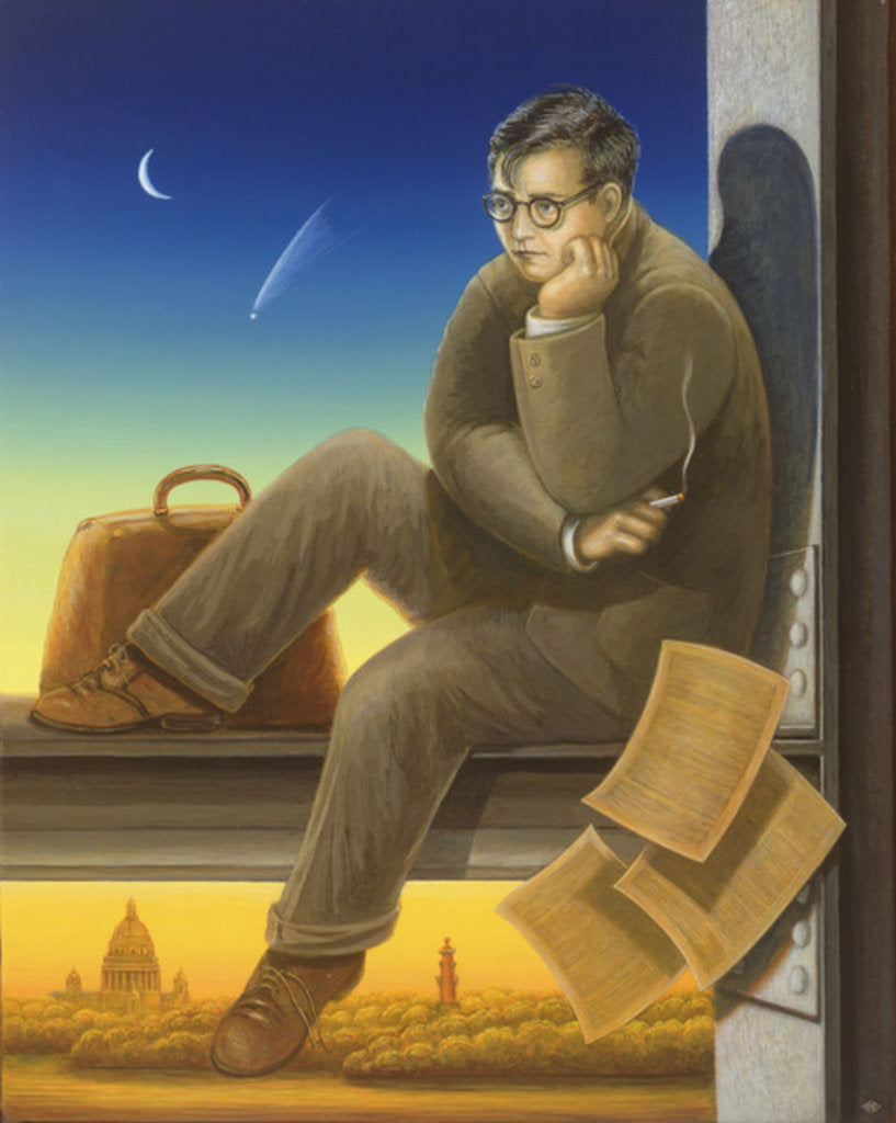 Detail of Shostakovich 2003 by Frances Broomfield